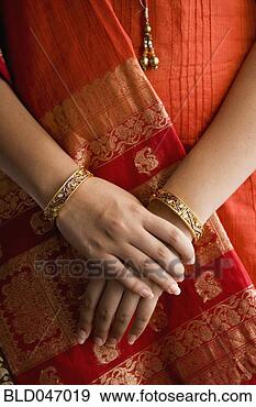Stock Photograph - close up of indian 
woman in traditional 
dress. fotosearch 
- search stock 
photos, pictures, 
images, and photo 
clipart