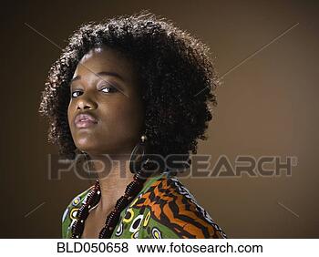 Stock Photo - african american 
woman looking 
proud. fotosearch 
- search stock 
photos, pictures, 
images, and photo 
clipart