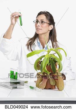 Stock Photo - maltese female 
scientist examining 
vial of liquid. 
fotosearch - search 
stock photos, 
pictures, images, 
and photo clipart