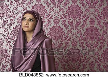 Stock Photo - middle eastern 
woman wearing 
head scarf. fotosearch 
- search stock 
photos, pictures, 
images, and photo 
clipart
