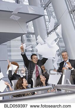 Picture - multi-ethnic businesspeople 
cheering. fotosearch 
- search stock 
photos, pictures, 
images, and photo 
clipart
