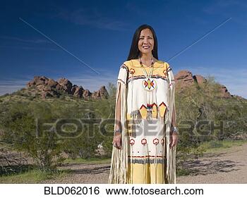 Stock Photo - native american 
woman in traditional 
clothing. fotosearch 
- search stock 
photos, pictures, 
images, and photo 
clipart