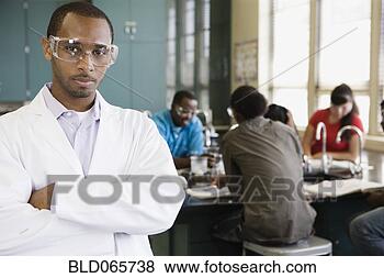 Stock Photo - african teacher 
in chemistry lab 
with students. 
fotosearch - search 
stock photos, 
pictures, images, 
and photo clipart