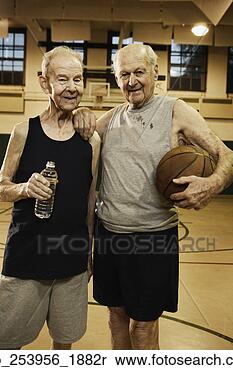 Stock Image - elderly men playing 
basketball. fotosearch 
- search stock 
photos, pictures, 
images, and photo 
clipart