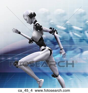 Stock Photo - fast moving robot 
technology. fotosearch 
- search stock 
photos, pictures, 
images, and photo 
clipart