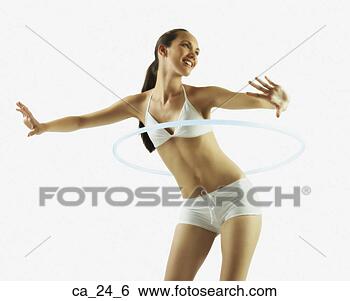 hula hooping