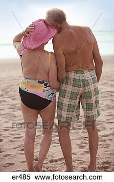 Stock Image - senior couple 
at the beach, 
las vegas, nevada, 
united states. 
fotosearch - search 
stock photos, 
pictures, images, 
and photo clipart
