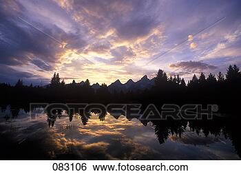 Banco de Imagem - grandioso,  teton, 
 grandioso,  teton, 
 nacional,  parque, 
 paisagem. fotosearch 
- busca de fotos, 
imagens e clipart