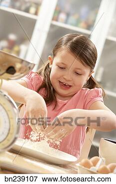Picture - girl baking. fotosearch 
- search stock 
photos, pictures, 
images, and photo 
clipart