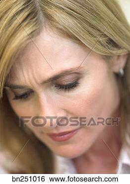 Stock Photo - unhappy woman. 
fotosearch - search 
stock photos, 
pictures, images, 
and photo clipart