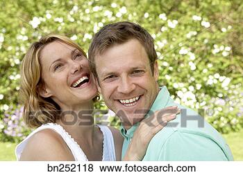 Stock Photo - couple smiling. 
fotosearch - search 
stock photos, 
pictures, images, 
and photo clipart