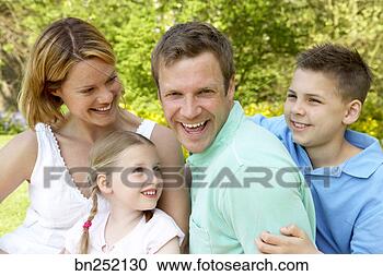 Stock Photography - family outdoors. 
fotosearch - search 
stock photos, 
pictures, images, 
and photo clipart