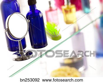 Stock Photo - beauty products 
on shelf. fotosearch 
- search stock 
photos, pictures, 
images, and photo 
clipart
