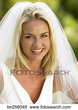 Stock Photograph - woman wearing 
bridal veil. fotosearch 
- search stock 
photos, pictures, 
images, and photo 
clipart