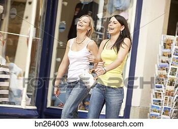 Stock Photo - teenage girls 
walking. fotosearch 
- search stock 
photos, pictures, 
images, and photo 
clipart