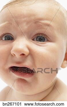 Stock Photography - scared baby. fotosearch 
- search stock 
photos, pictures, 
images, and photo 
clipart