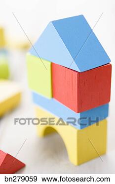 Stock Photograph - toy building blocks. 
fotosearch - search 
stock photos, 
pictures, images, 
and photo clipart