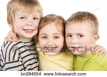 Stock Photo - kids embracing. 
fotosearch - search 
stock photos, 
pictures, images, 
and photo clipart