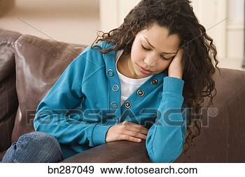 Stock Photograph - sad girl. fotosearch 
- search stock 
photos, pictures, 
images, and photo 
clipart