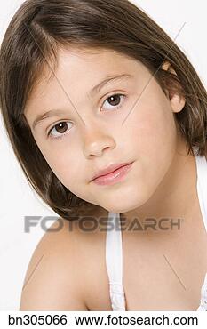 Stock Photo - serious girl. 
fotosearch - search 
stock photos, 
pictures, images, 
and photo clipart