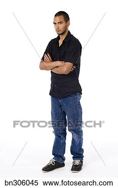 Stock Image - serious man with 
arms crossed. 
fotosearch - search 
stock photos, 
pictures, images, 
and photo clipart