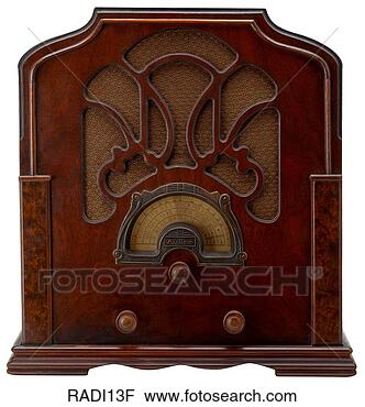 Stock Photo - maker: ward`s 
model: airline 
year: 1930`s front 
view all brown 
wood. fotosearch 
- search stock 
photos, pictures, 
images, and photo 
clipart