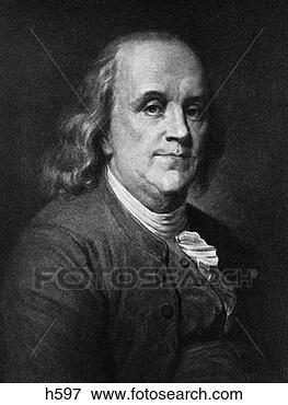 Picture - head & shoulders 
portrait of benjamin 
franklin. fotosearch 
- search stock 
photos, pictures, 
images, and photo 
clipart