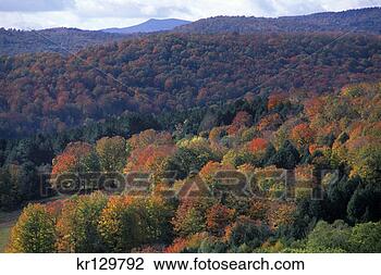 Stock Photo - woodstock me scenic 
view from mt tom 
in fall. fotosearch 
- search stock 
photos, pictures, 
images, and photo 
clipart
