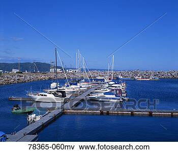 Picture - baie-comeau marina, 
cote nord, quebec, 
canada. fotosearch 
- search stock 
photos, pictures, 
images, and photo 
clipart