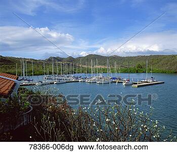 Stock Photo - caribbean - grenada 
- boats in the 
middle of the 
sea. fotosearch 
- search stock 
photos, pictures, 
images, and photo 
clipart