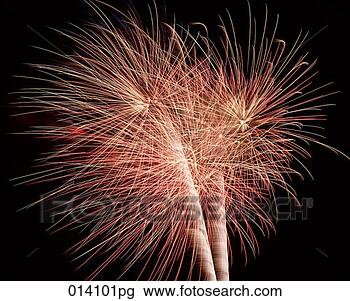 Stock Photo - fireworks in a 
night sky. fotosearch 
- search stock 
photos, pictures, 
images, and photo 
clipart