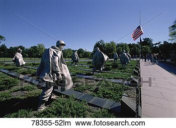 Stock Photo - korean war veterans 
memorial, washington, 
dc. fotosearch 
- search stock 
photos, pictures, 
images, and photo 
clipart