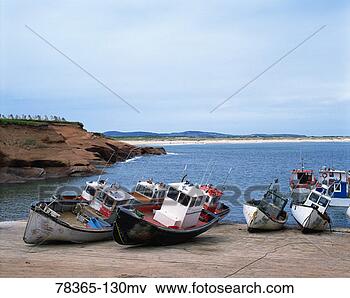 Picture - old harry fishing 
port, grosse-ile, 
magdalen islands, 
quebec, canada. 
fotosearch - search 
stock photos, 
pictures, images, 
and photo clipart