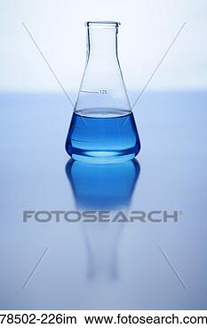 Stock Photo - beaker of fluid. 
fotosearch - search 
stock photos, 
pictures, images, 
and photo clipart