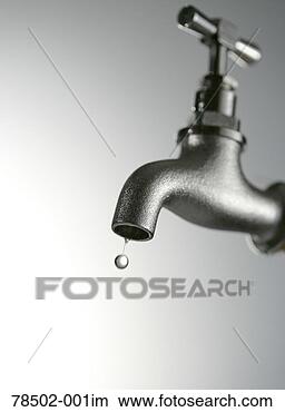 Stock Photo - drop of water 
coming out of 
faucet. fotosearch 
- search stock 
photos, pictures, 
images, and photo 
clipart