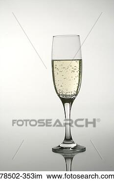 Stock Photo - glass of champagne. 
fotosearch - search 
stock photos, 
pictures, images, 
and photo clipart