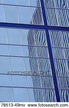 Picture - office building 
reflected in windows. 
fotosearch - search 
stock photos, 
pictures, images, 
and photo clipart