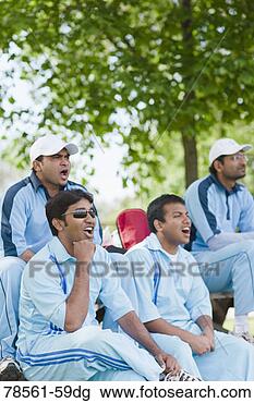 Stock Photo - cricket players 
cheering. fotosearch 
- search stock 
photos, pictures, 
images, and photo 
clipart