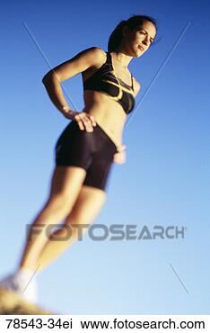 Stock Photo - woman in athletic 
apparel. fotosearch 
- search stock 
photos, pictures, 
images, and photo 
clipart