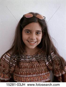 Stock Photo - smiling, dark-haired 
young girl. fotosearch 
- search stock 
photos, pictures, 
images, and photo 
clipart