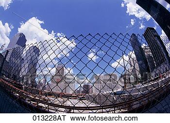 Stock Photo - fish eye of ground 
zero excavation, 
new york, new 
york. fotosearch 
- search stock 
photos, pictures, 
images, and photo 
clipart