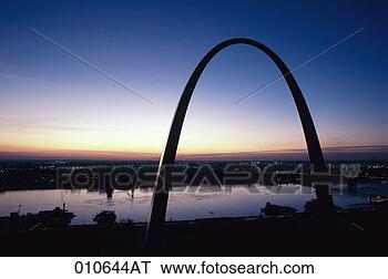 Stock Photo - gateway arch at 
sunrise, st louis, 
missouri. fotosearch 
- search stock 
photos, pictures, 
images, and photo 
clipart