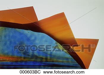 Stock Photo - blue and orange 
agatized glass 
and orange strips. 
fotosearch - search 
stock photos, 
pictures, images, 
and photo clipart