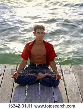 lotus position meditation