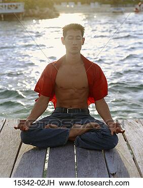 lotus position meditation
