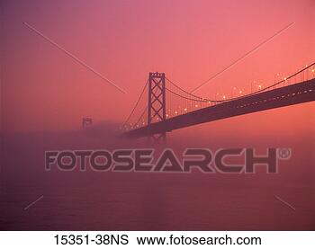 Stock Photo - oakland bay bridge 
in pre-dawn light, 
san francisco, 
california, usa. 
fotosearch - search 
stock photos, 
pictures, images, 
and photo clipart