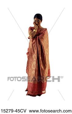 Stock Photo - indian woman in 
sari. fotosearch 
- search stock 
photos, pictures, 
images, and photo 
clipart