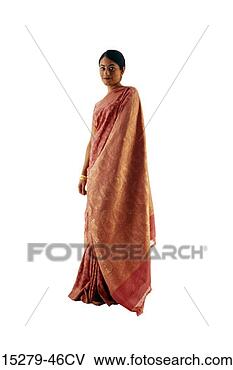 Stock Photo - indian woman in 
sari. fotosearch 
- search stock 
photos, pictures, 
images, and photo 
clipart
