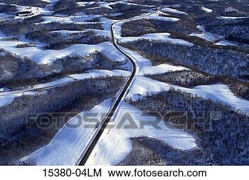 Stock Photo - highway in winter 
between blair 
and galesville, 
wisconsin. fotosearch 
- search stock 
photos, pictures, 
images, and photo 
clipart
