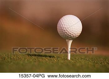 Stock Photo - golf ball on tee 
on golf course, 
property released 
golf course. fotosearch 
- search stock 
photos, pictures, 
images, and photo 
clipart